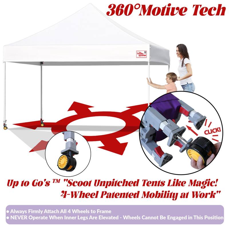 Tradesparker ez Pop-Up Canopy Tent Commercial Instant Shade