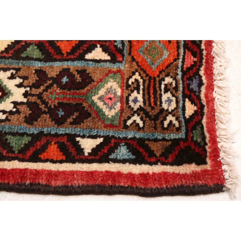 ECARPETGALLERY Hand-knotted Anadol Red Wool Rug - 3'9 x 5'3