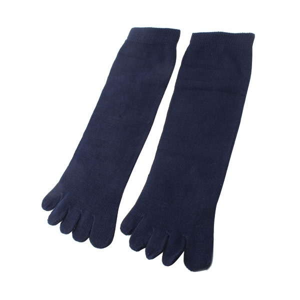 Unisex Ankle High Length Elastic Five Fingers Feet Toe Socks Pair. Opens flyout.