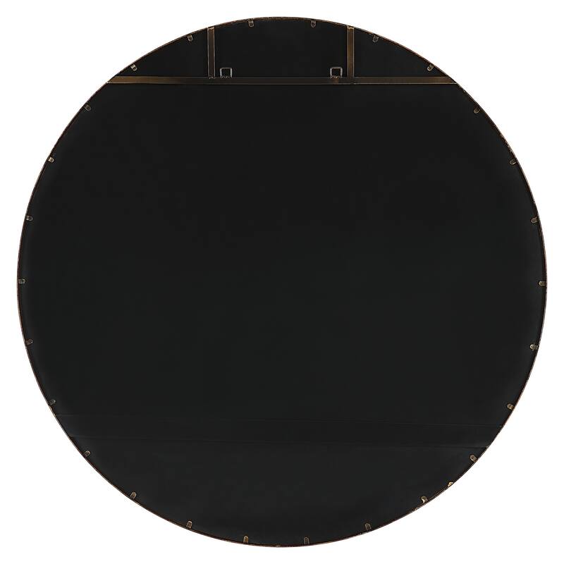 Uttermost Junius Large Gold Round Mirror - 60"W x 60"H x 1.5"D