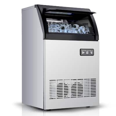 Commercial Freestanding Ice Maker Machine 120lbs/24hr - N/A