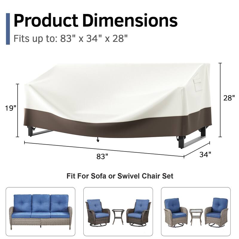 Outdoor Furniture Covers Waterproof Sofa Cover