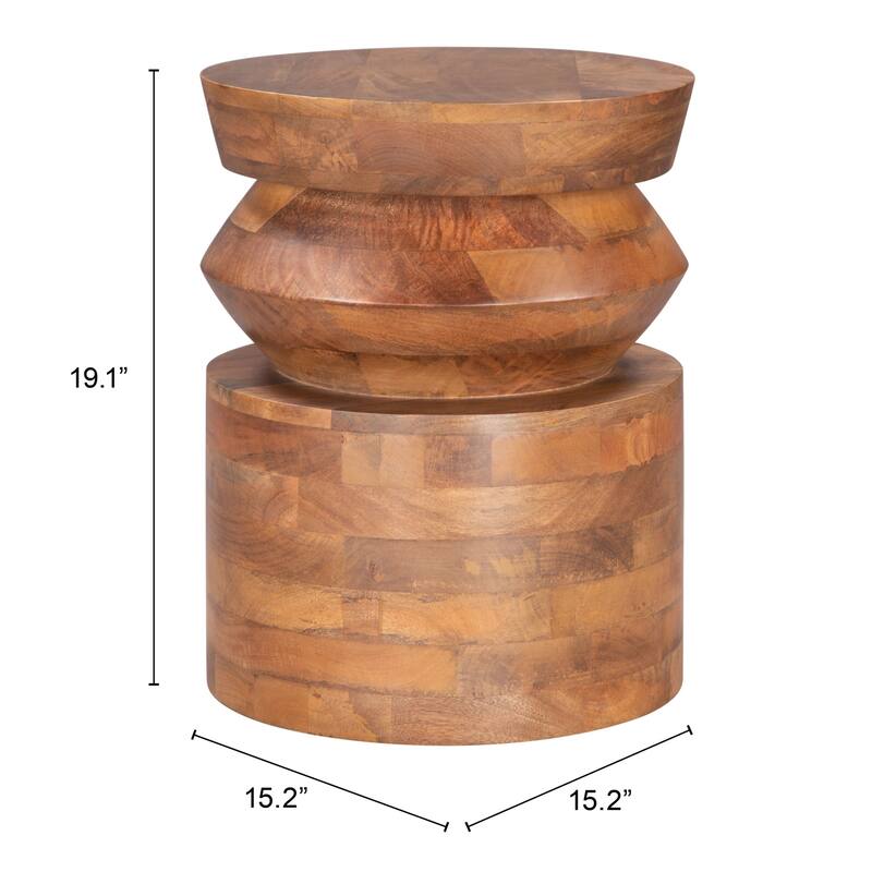 Kollam Side Table Walnut
