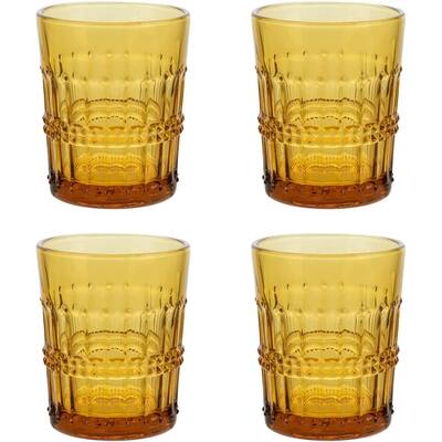 American Atelier Vintage DOF Whiskey Glasses Set of 4