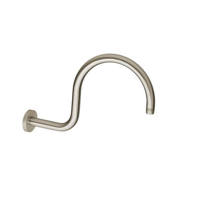DXV Shepherd's Hook Shower Arm - 12" - Brushed Nickel