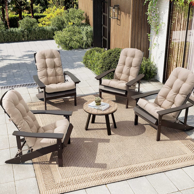 Adirondack Style Patio Outdoor Chair Cushion for Adirondack Chair or Lounge Rocking Chair - See picture