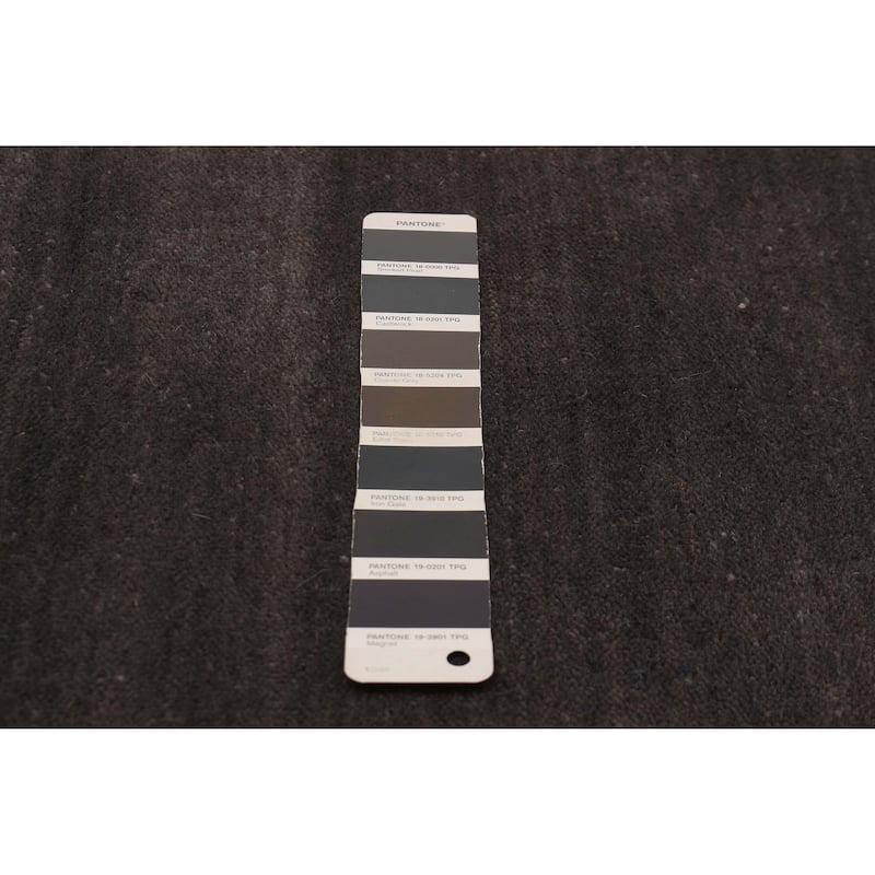 Kashkuli Gabbeh Grey Rug 9'8" x 9'6" - 9'8 x 9'6