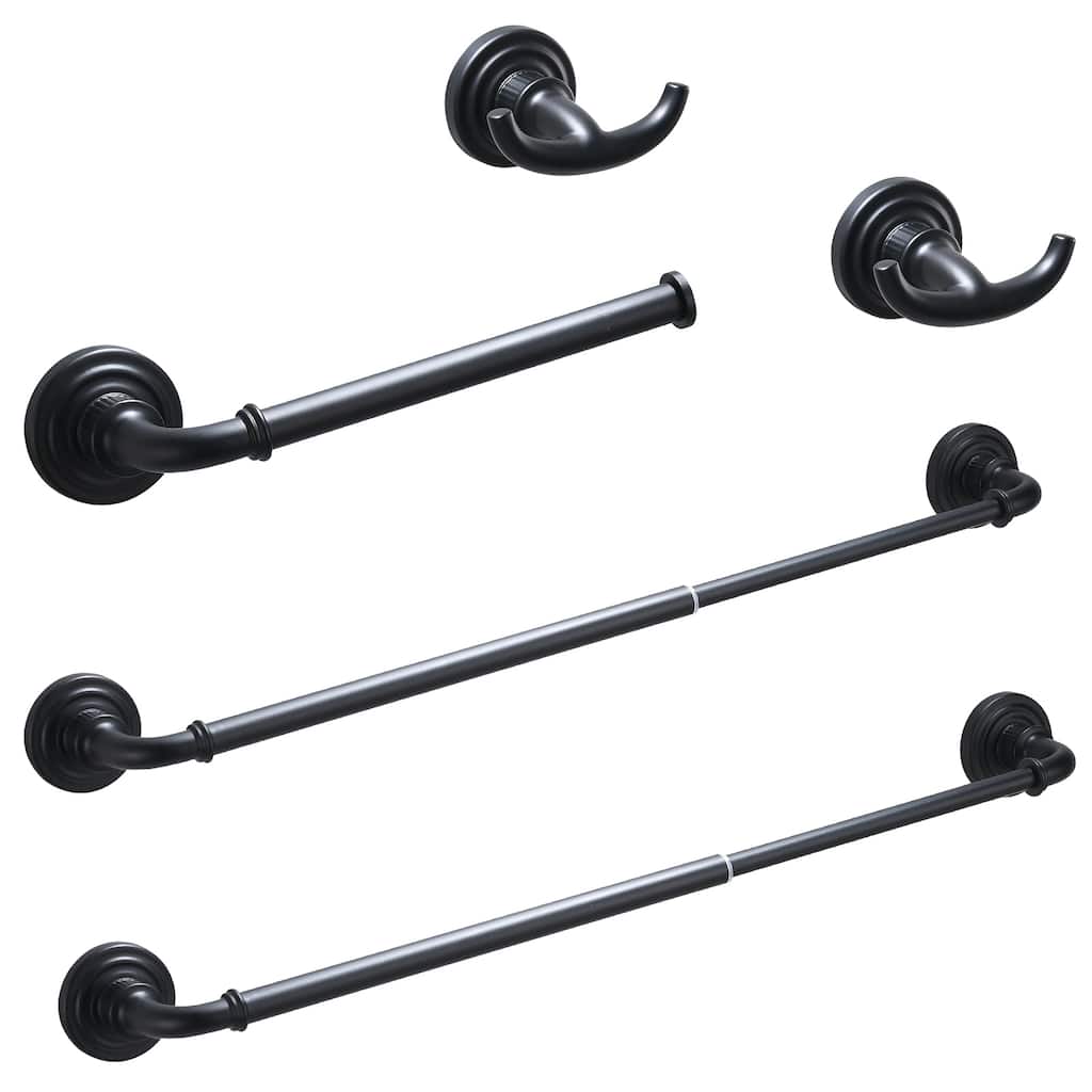 Vintage 5 Piece Bathroom Hardware Set