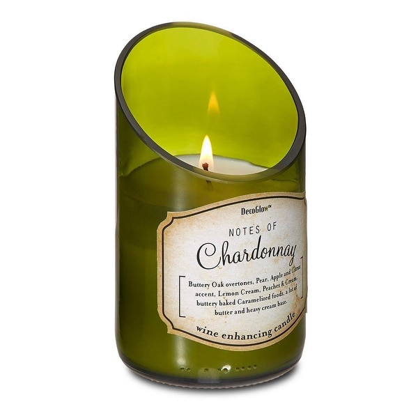 Vintage Wine Bottle Chardonnay Scented Candle