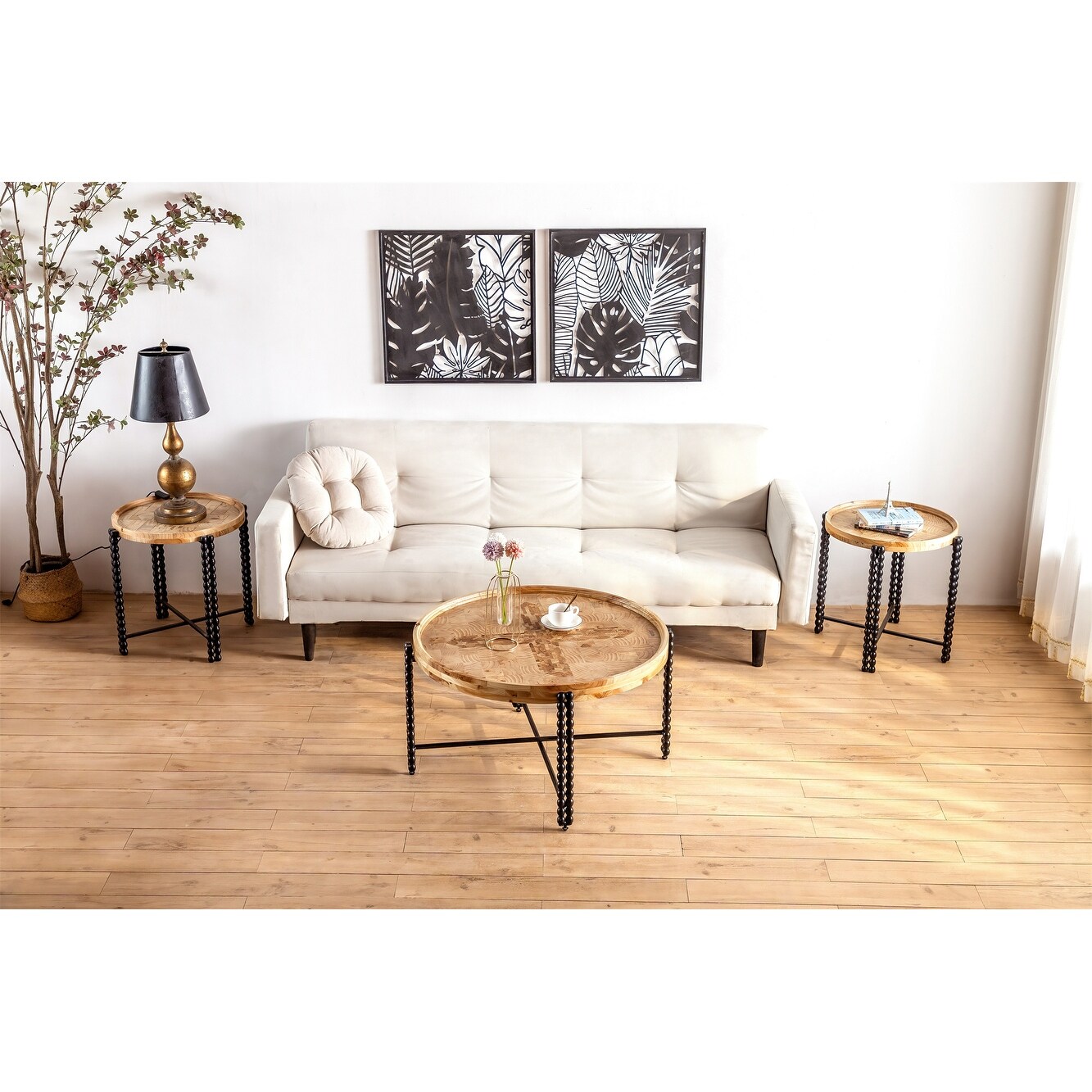 Raw wood center table new arrivals