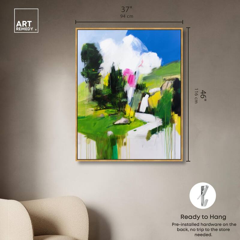Swiss Fields Canvas by Art Remedy