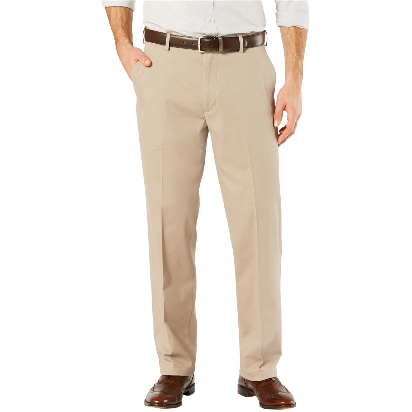 Shop Dockers Mens Comfort Khaki Casual Chino Pants Beige 38w X 32l 38w X 32l Free Shipping On Orders Over 45 Overstock 30018422