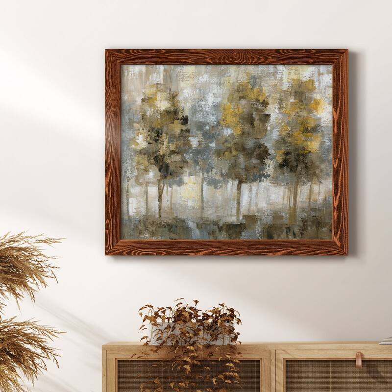 Linen Trees-Premium Framed Canvas - Ready to Hang