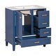 preview thumbnail 28 of 47, 30" Bathroom Vanity, Bathroom Cabinet with Sink Combo Set, Bathroom Storage Cabinet with a Soft Closing Door and 3 Drawers