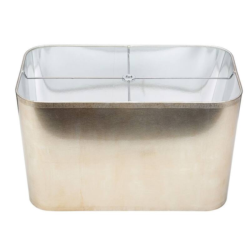 Foil Acrylic Paper Rectangular Lamp Shade