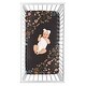 preview thumbnail 1 of 2, Sweet Jojo Designs Boho Wildflower Vintage Floral Girl Photo Op Fitted Crib Sheet - Black Orange Bohemian Farmhouse Cottagecore