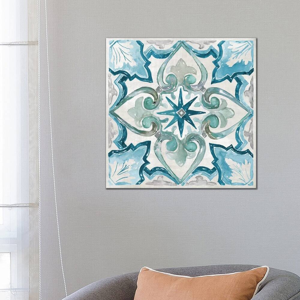 iCanvas "Caribbean Tile II" by Nan Canvas Print