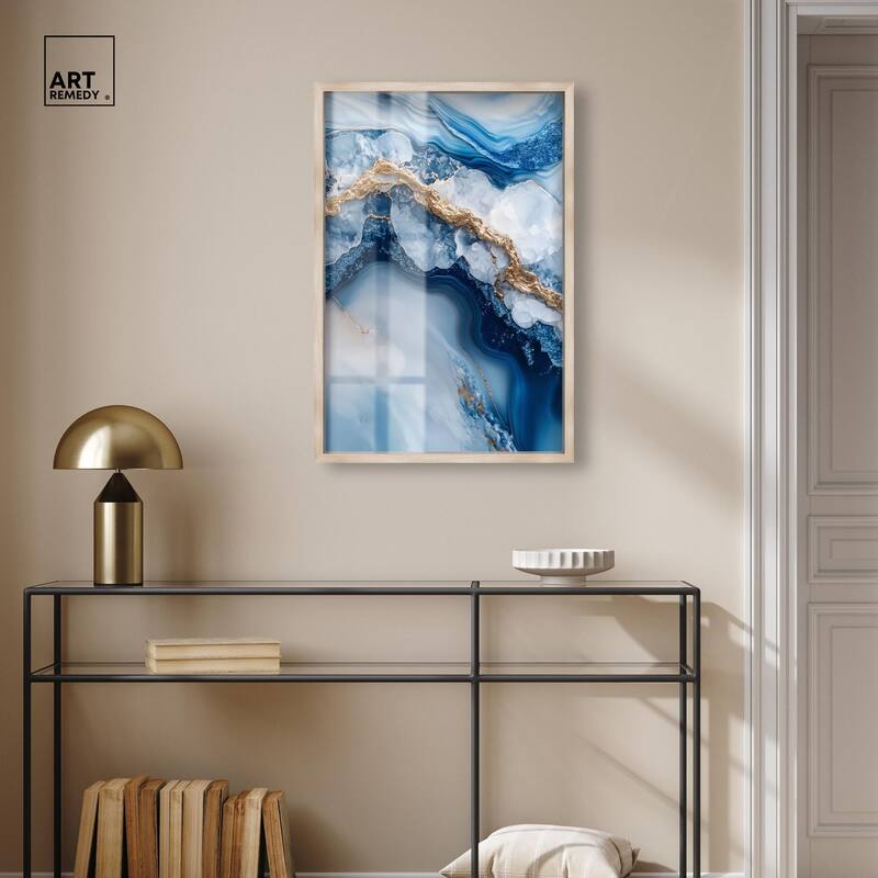 Molten Topaz II Shadowbox by Art Remedy