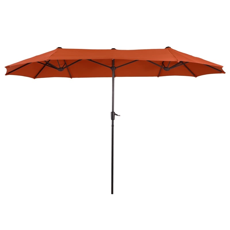 MAISON ARTS 13-Ft Twin Outdoor Market Crank with Double-Sided Design-image