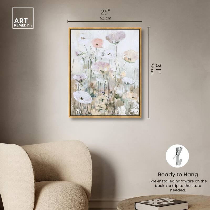 Flourishing Light Canvas by Art Remedy