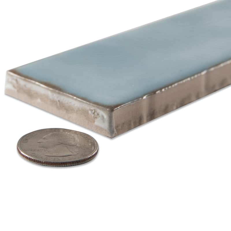 Merola Tile Hudson Studio Soho Brick Marine 1-7/8" x 9-3/4" Ceramic Wall Tile