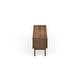 preview thumbnail 14 of 38, Render Low Profile 59 Inch TV Stand in Walnut / White