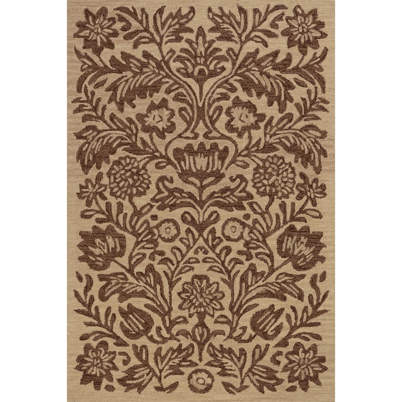 Nuloom Virelia Transitional Floral and Paisley Area Rug