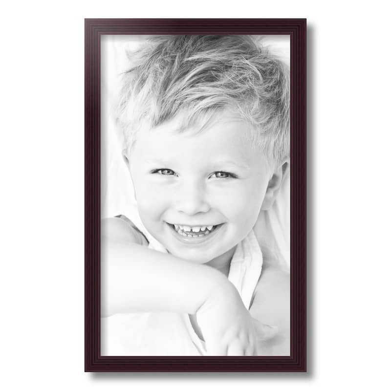 ArtToFrames Classic Waves 12x20 Inch Picture Frame, 1.00 Inch Wood Poster Frame Available in Multiple Colors (60823-12x20)