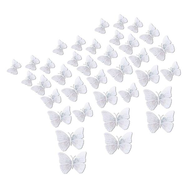 Shop 36pcs 3d Butterfly Wall Decal Diy Sticker For Christmas