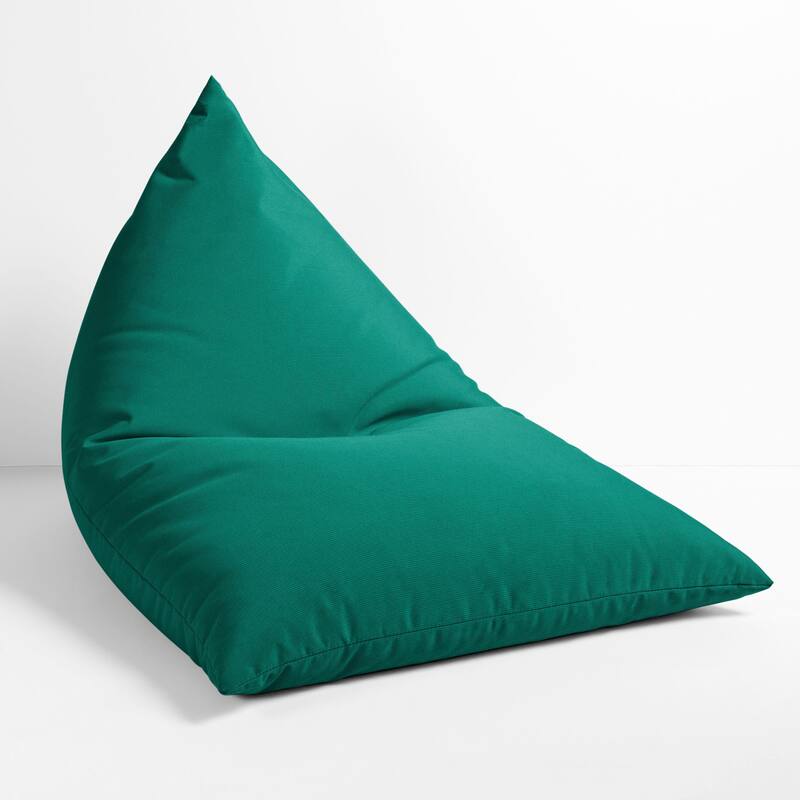 Sorra Home Sunbrella Outdoor Bean Lounger - 54 in W x 38 in W x 21 in H