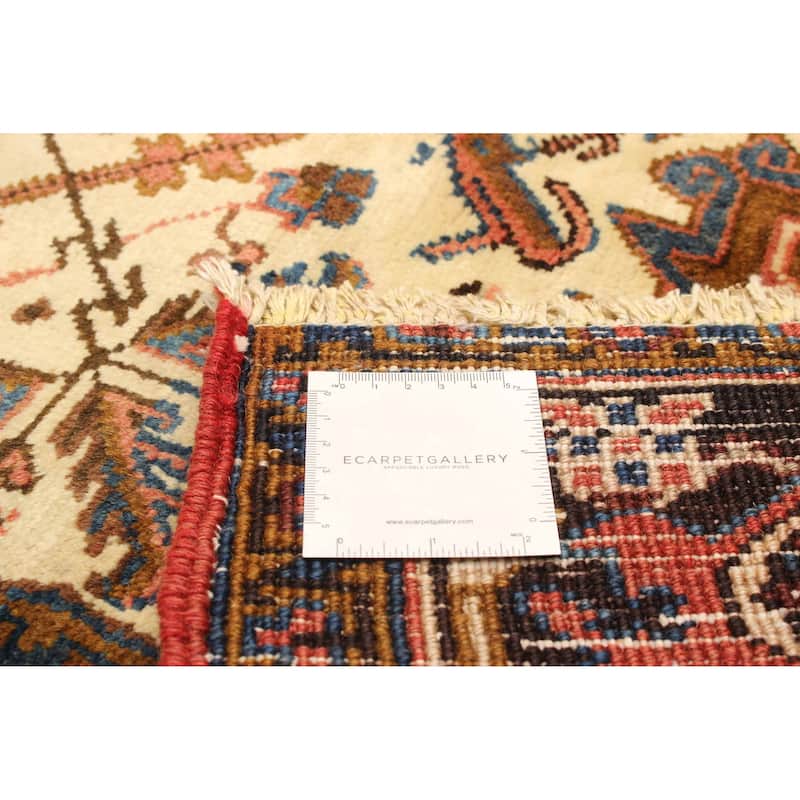 ECARPETGALLERY Hand-knotted Sarabi Dark Copper Wool Rug - 6'6 x 8'10