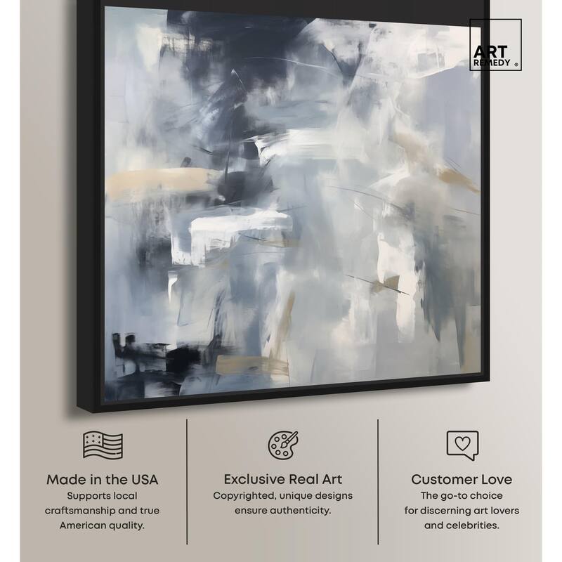 Pulse of the Storm I Canvas by Art Remedy