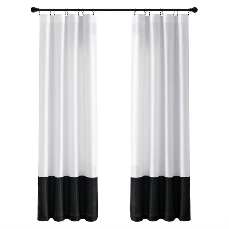 Lush Decor Milione Fiori 84-inch Curtain Panels (Set of 2)