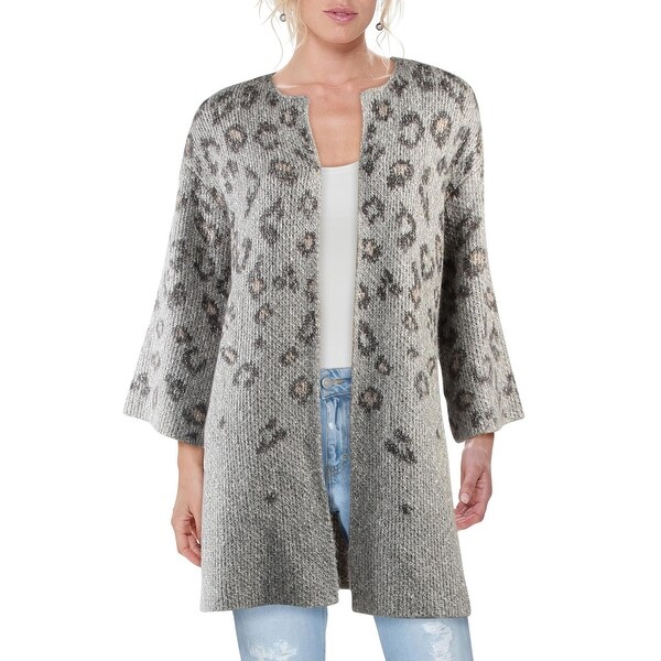 cupcakes and cashmere leopard cardigan