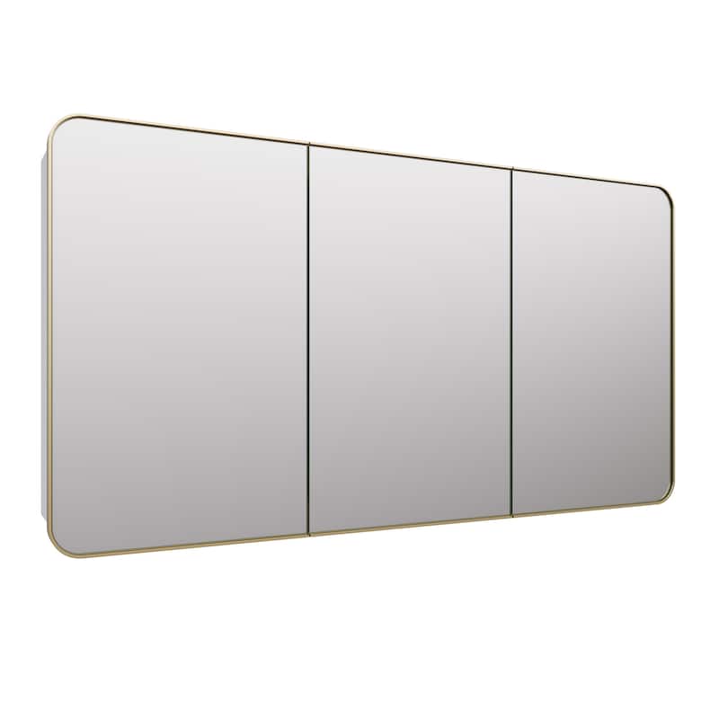 Glass Warehouse SC3-SQ-60X32 Calla 60" x 32" Framed Triple Door