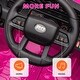 preview thumbnail 26 of 25, Qaba 12V Ride On Truck, Battery Powered Kids Electric Car with Spring Suspension, Remote, LED Headlights, Horn, USB Music
