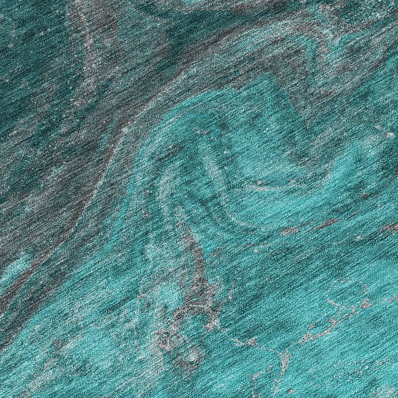 Machine Washable Indoor/ Outdoor Chantille Modern Abstract Rug