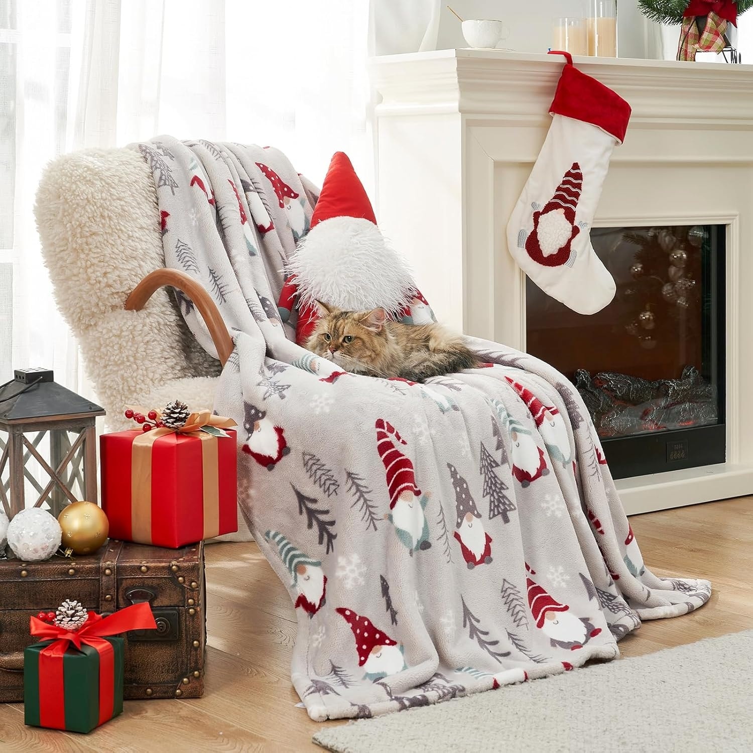 Blue Christmas Blankets and Throws Bed Bath Beyond