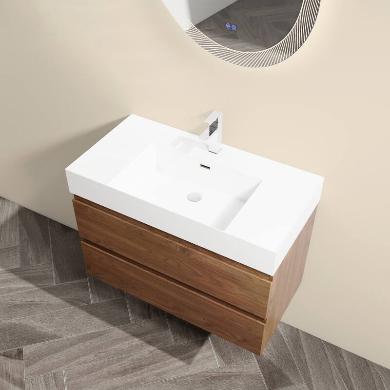 Topcraft Wall Mounted Bathroom Cabinet with Sink