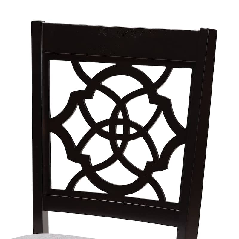 Renaud Modern and Contemporary 2-PC Dining Chair Set