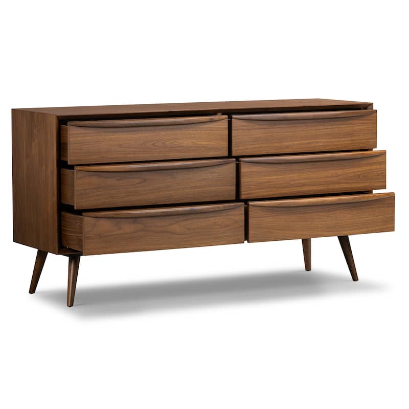 Poly and Bark Cura 63" Dresser in Walnut