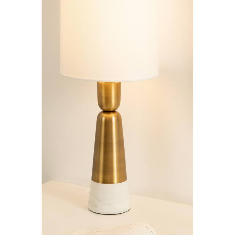 Kate and Laurel Deori Table Lamp - 8x8x20
