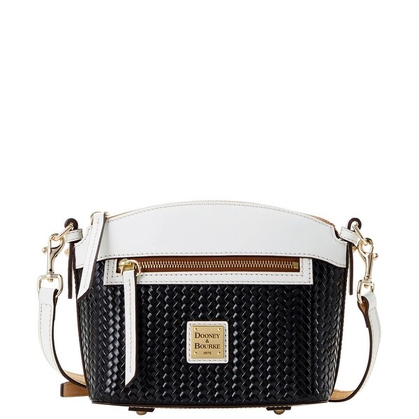 beacon woven domed crossbody