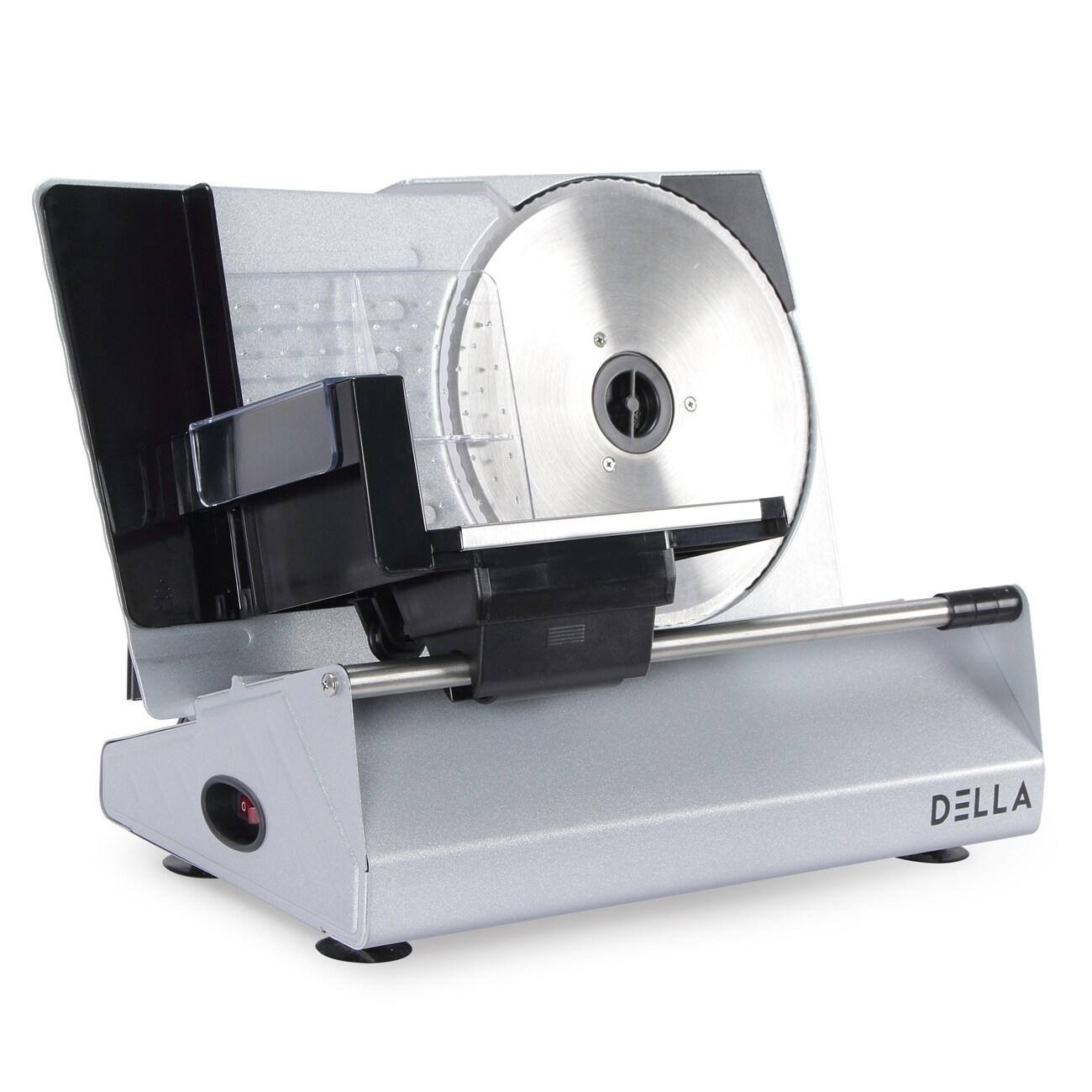 Shop Della 8 7 180w Power Electric Meat Vegetable Cheese Bread Blade Stainless Steel Slicer Machine Overstock 24219130