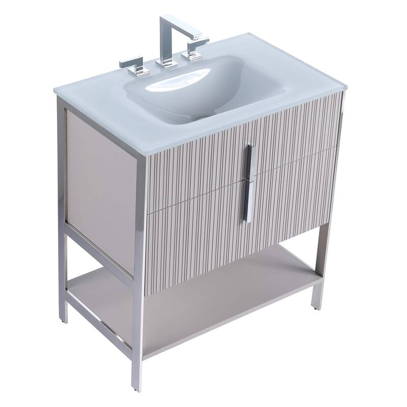 Fine Fixtures Serenity Modern bathroom vanity