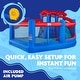 preview thumbnail 9 of 11, Sunny & Fun Inflatable Hoop N’ Slide Park