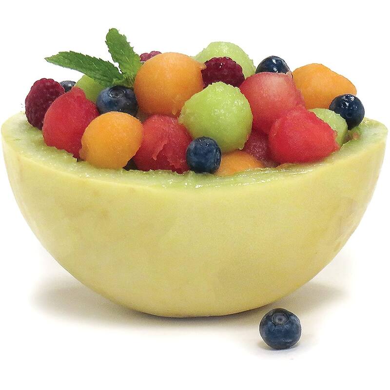 Norpro Double Melon Baller - Easily Scoop Decorative Balls of Fruit, Cheese or Ice Cream