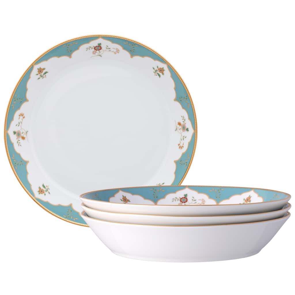 Lodi's Morning Set of 4 Coupe Dinner Bowls, 9-3/4", 43 oz.