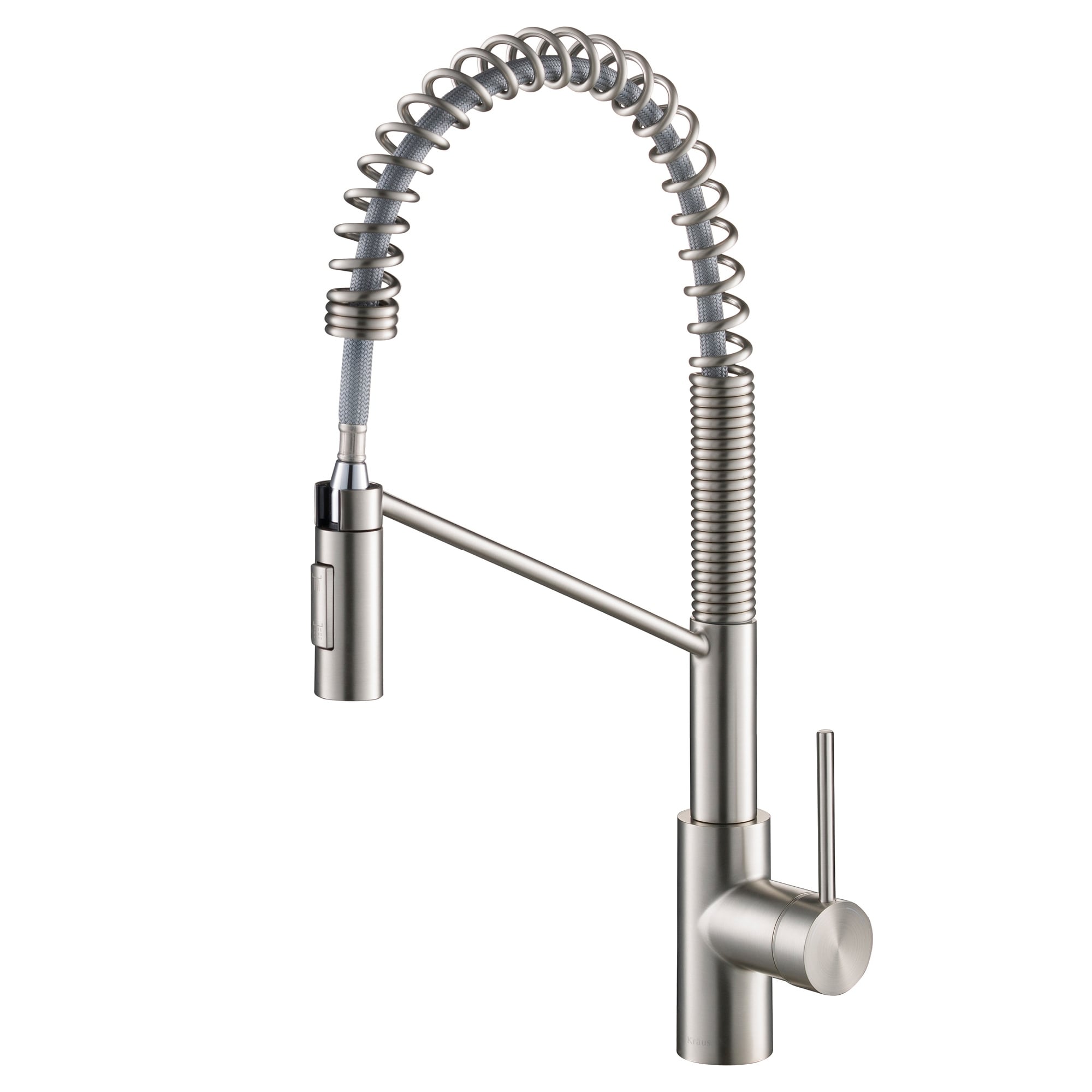Kraus Kpf 2631 Oletto Commercial 2 Function Pulldown Kitchen Faucet Overstock 20359695 Spot Free Stainless Steel