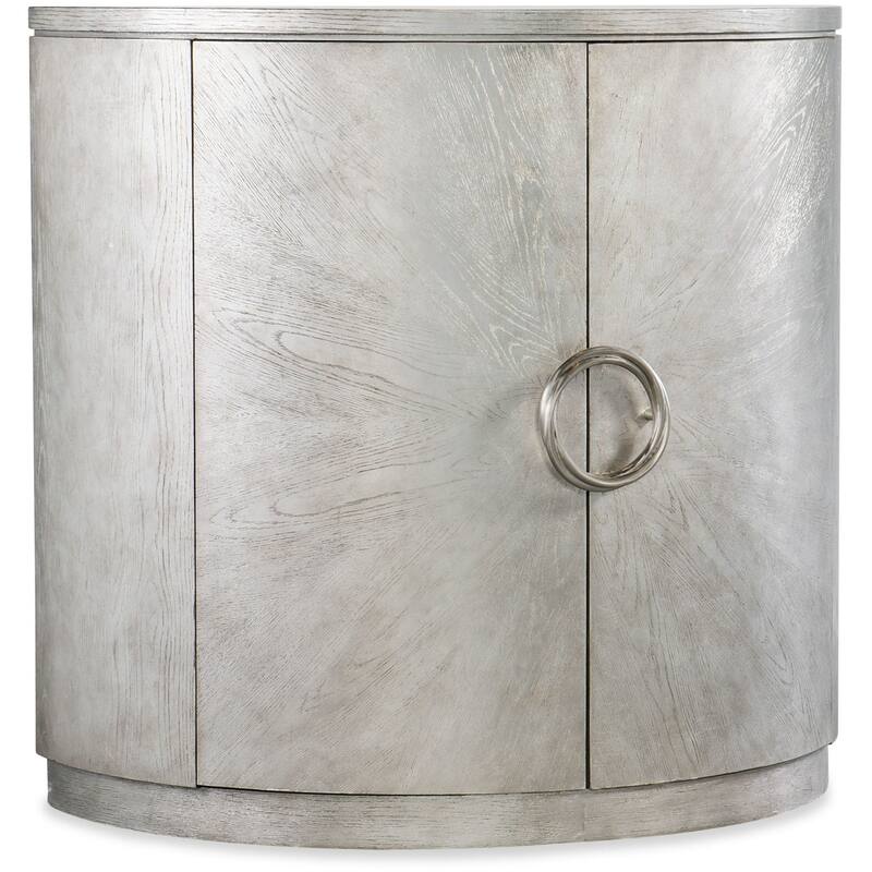 Hooker Furniture 628-85656-95 Deserie 36" Wide Oak Accent Cabinet - Silver